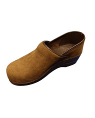 SABOT ZOCCOLO GLOVE DONNA CUOIO 7488