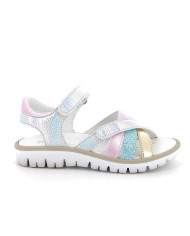 SANDALO PRIMIGI BAMBINA S.BOTT/S.NAP.IR CANGIANTE/ROSA TG:27-30 7891033/A