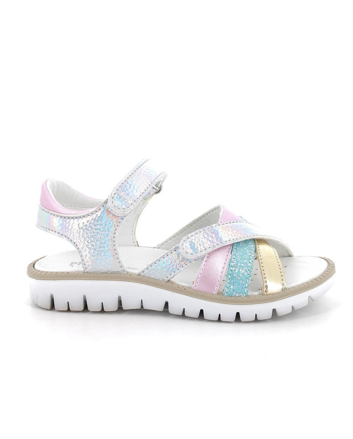 SANDALO PRIMIGI BAMBINA S.BOTT/S.NAP.IR CANGIANTE/ROSA TG:31-35 7891033/B