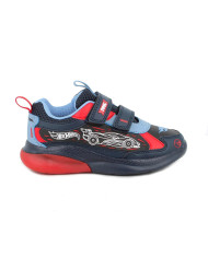 SNEAKERS PRIMIGI BAMBINO NAPPA PU/RETE  NAVY/AVIO HOT WHEELS 8991111
