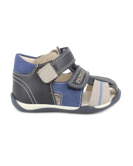 SANDALO PRIMI PASSIPRIMIGI BAMBINO NAVY-BEIGE 3908022 TG:20-26
