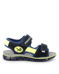 SANDALO PRIMIGI BAMBINO SCAMOSC/T.GIADA/NAVY 7398022