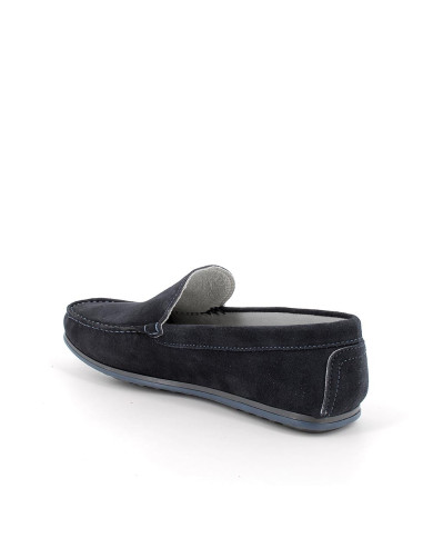 MOCASSINO IGI&CO UOMO SCAMOSCIATO  BLU 76140001