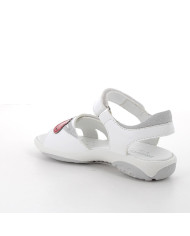 SANDALO PRIMIGI BAMBINA SI.NAPPA BIANCO TG:31-35 7885122/B