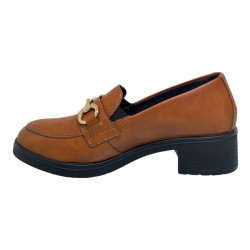 MOCASSINO TACCO ENVAL SOFT DONNA VITELLO ANTIK COGNAC 6750033