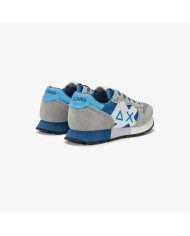 SNEAKERS SUN68 BAMBINO BOY'S JAKI BICOLOR (TEEN) GRIGIO CHIARO/ROYAL Z36316T 