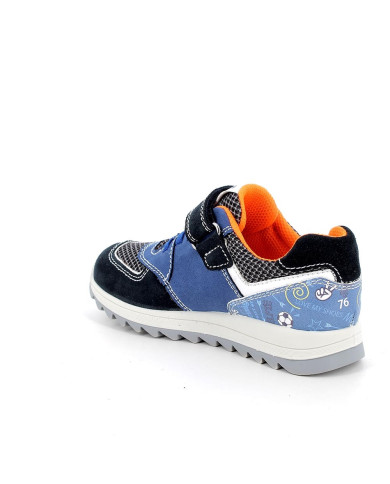 SNEAKERS PRIMIGI BAMBINO BLUETTE-NAVY-GRIGIO SCURO 3869622