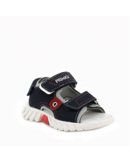 SANDALO PRIMI PASSI  PRIMIGI BAMBINO BLU 3915211 TG:25-26