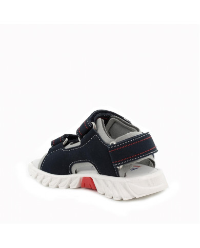 SANDALO PRIMI PASSI  PRIMIGI BAMBINO BLU 3915211 TG:25-26