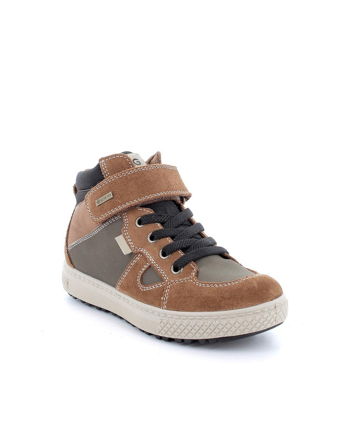 SNEAKERS PRIMIGI BAMBINO SCAM/S.NAB/TECN CUOIO/BE.SC/NERO 8890711/B