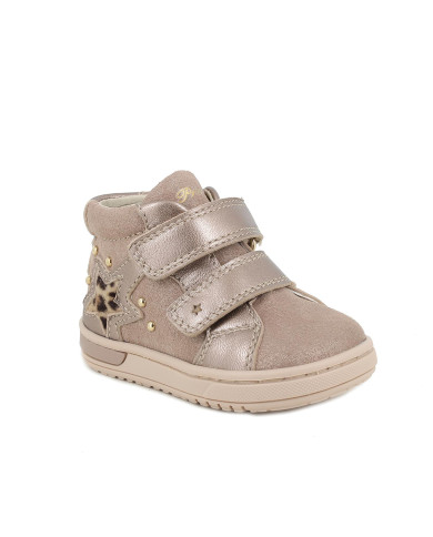SNEAKERS PRIMIGI BAMBINA SCAM.BR/CAPR.LA VISONE/TAUPE 8906222/A