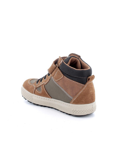 SNEAKERS PRIMIGI BAMBINO SCAM/S.NAB/TECN CUOIO/BE.SC/NERO 8890711/C