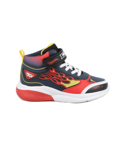 SNEAKERS PRIMIGI BAMBINO NAPPA PU NAVY-NERO HOT WEELS 8991200