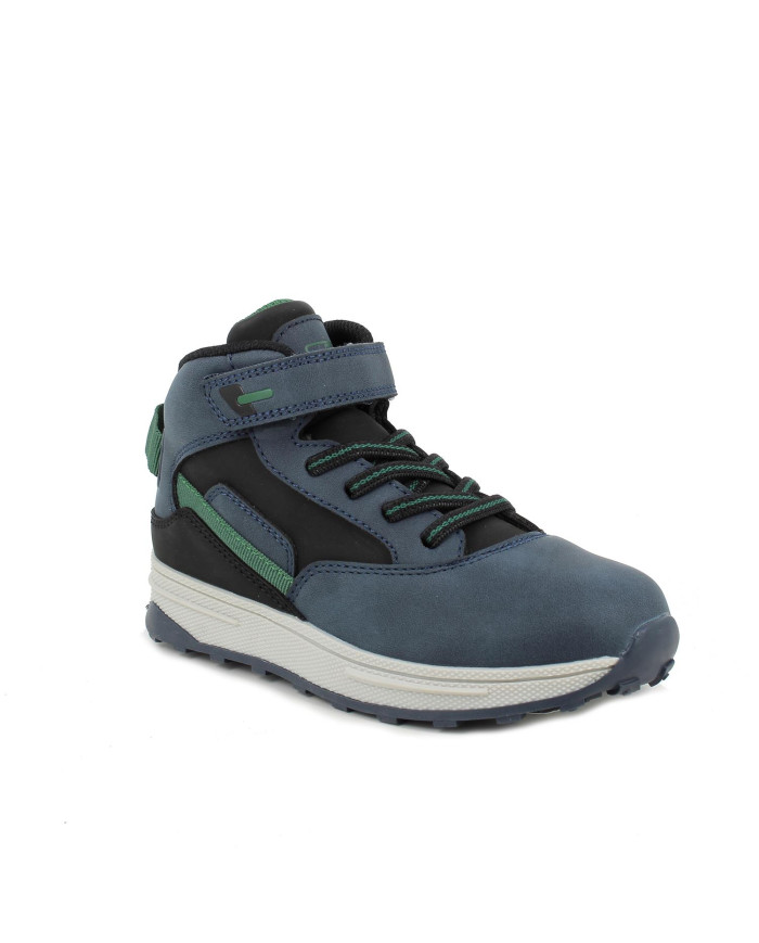 SNEAKERS PRIMIGI BAMBINO NABUK PU  NAVY-NERO 8967122