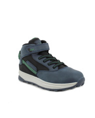 SNEAKERS PRIMIGI BAMBINO NABUK PU  NAVY-NERO 8967122