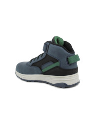 SNEAKERS PRIMIGI BAMBINO NABUK PU  NAVY-NERO 8967122