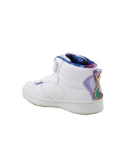 SNEAKERS PRIMIGI BAMBINA NAPPA PU/GLITTE BIANCO/AMETISTA MERMAID MAGIC 8987022