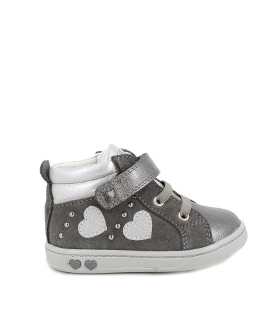 SNEAKERS PRIMIGI BAMBINA SCAMOS/SI.DUBAI GRIG.SC/ANTRAC. 8904000