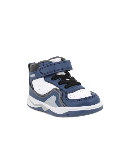 SNEAKERS PRIMIGI PRIMI PASSI NAPPA PU BIANCO-NAVY 8953222