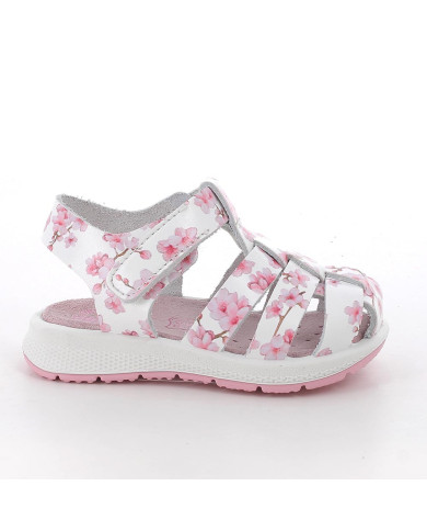 SANDALO PRIMIGI PRIMI PASSI S.ST.CILIEGIE   BIANCO-ROSA-FUCSIA 1365833 