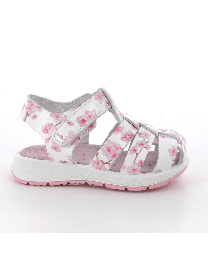 SANDALO PRIMIGI PRIMI PASSI S.ST.CILIEGIE   BIANCO-ROSA-FUCSIA 1365833 