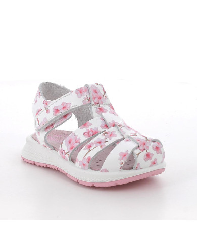 SANDALO PRIMIGI PRIMI PASSI S.ST.CILIEGIE   BIANCO-ROSA-FUCSIA 1365833 