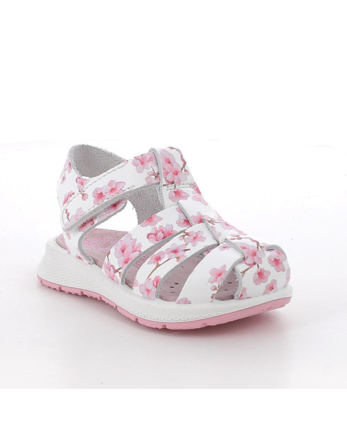 SANDALO PRIMIGI PRIMI PASSI S.ST.CILIEGIE   BIANCO-ROSA-FUCSIA 1365833 
