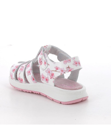 SANDALO PRIMIGI PRIMI PASSI S.ST.CILIEGIE   BIANCO-ROSA-FUCSIA 1365833 