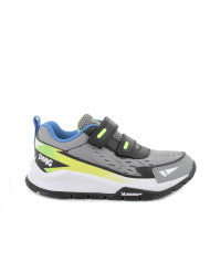 SNEAKERS BAMBINO PRIMIGI T.MAGLIA/NAP.PU GRIGIO/NERO SUOLA MICHELIN 5928111