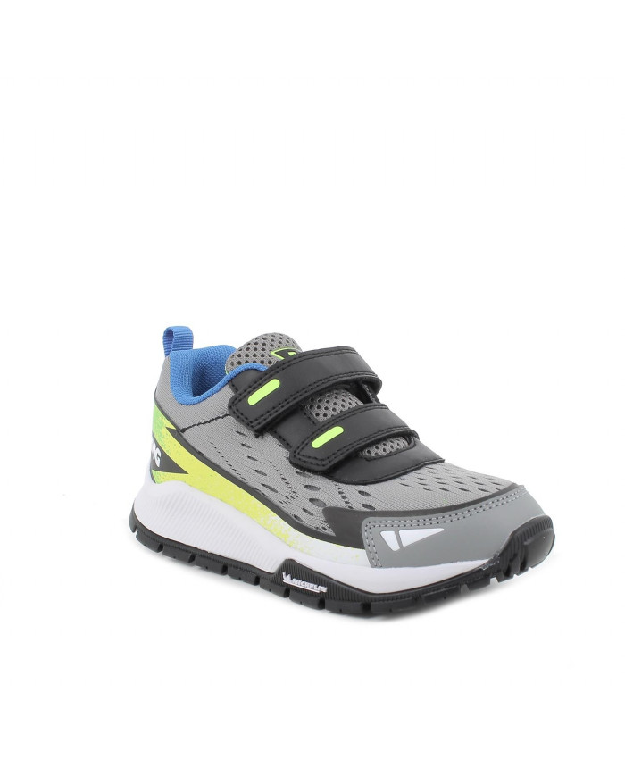 SNEAKERS BAMBINO PRIMIGI T.MAGLIA/NAP.PU GRIGIO/NERO SUOLA MICHELIN 5928111