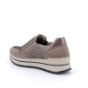 SNEAKERS  IGI&CO DONNA FANGO TAUPE LAMINATO IN PELLE ZIP 6673744