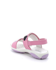 SANDALO PRIMIGI BAMBINA NABUK MORBIDO ROSA 3882211 TG:27-30