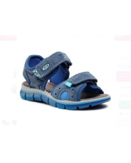 SANDALO PRIMIGI BAMBINO AZZURRO 7398111  tg-32,33,34