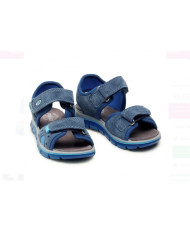 SANDALO PRIMIGI BAMBINO AZZURRO 7398111  tg-32,33,34