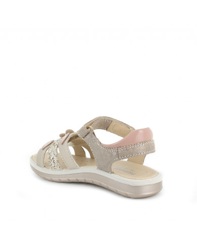 SANDALO PRIMIGI BAMBINA BAMBINA BEIGE PERLATO 3884111 TG:31-35