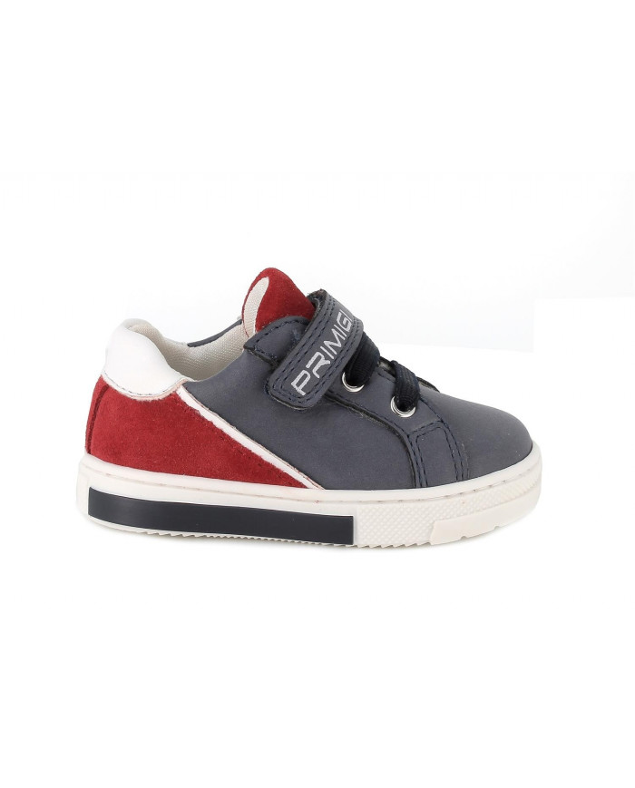 SNEAKERS  PRIMI PASSI PRIMIGI BAMBINO BLU-ROSSO 3904833 TG:20-24