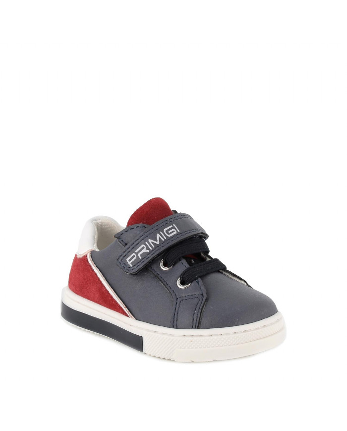 SNEAKERS  PRIMI PASSI PRIMIGI BAMBINO BLU-ROSSO 3904833 TG:20-24