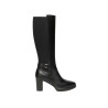 STIVALI NEROGIARDINI DONNA GUANTO NERO ELASTICO NERO PU.LESINA TACCO 7CM  I514600D/100