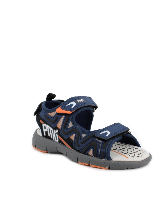 SANDALI PRIMIGI AVANTI BAMBINO NAVY-NERO 3971711 TG:24-35