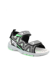 SANDALI PRIMIGI AVANTI BAMBINO GRIGIO-NERO 3971700 TG:24-35