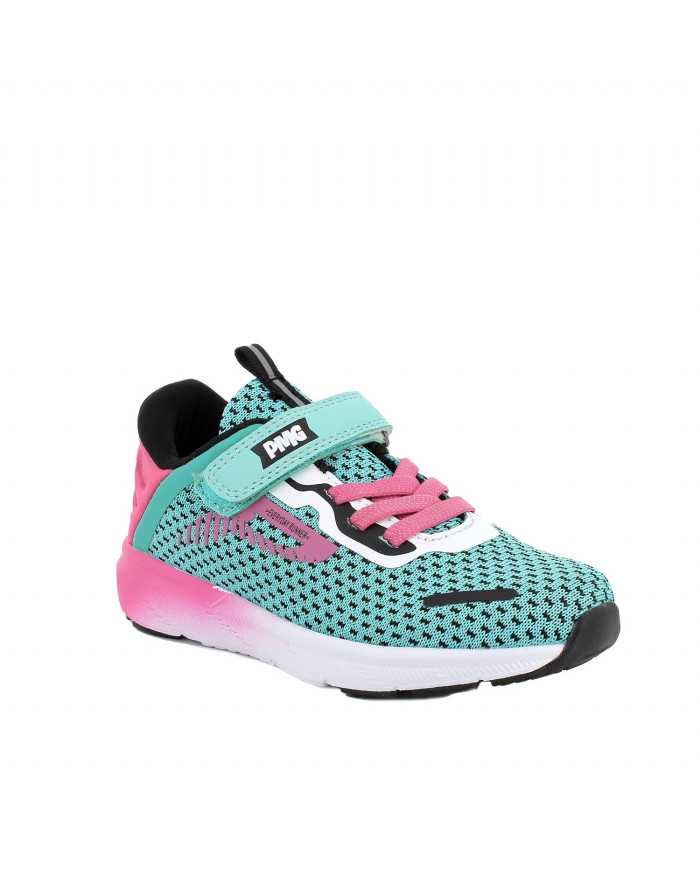 SNEAKERS  PRIMIGI AVANT BAMBINA VERDE-NERO 3957100 TG:29-39