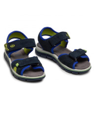 SANDALO PRIMIGI BAMBINO SCAMOSCIATO/T.GIADA/NAVY 7398122