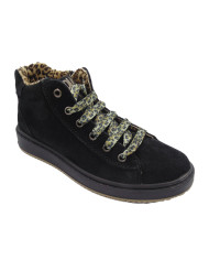 SNEAKER ALTA PRIMIGI BAMBINA NERO 8377900 tg.28,29,30