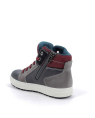 SNEAKERS PRIMIGI BAMBINO ANTRACITE BORDO' 8392522 tg.28/29