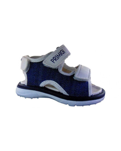 SANDALO PRIMIGI PRIMI PASSI BAMBINA T.JEANS/S,NAPPA/DENI 7374022