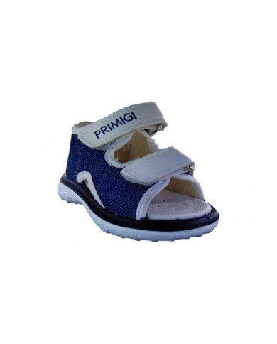 SANDALO PRIMIGI PRIMI PASSI BAMBINA T.JEANS/S,NAPPA/DENI 7374022