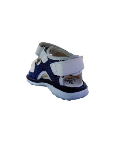 SANDALO PRIMIGI PRIMI PASSI BAMBINA T.JEANS/S,NAPPA/DENI 7374022