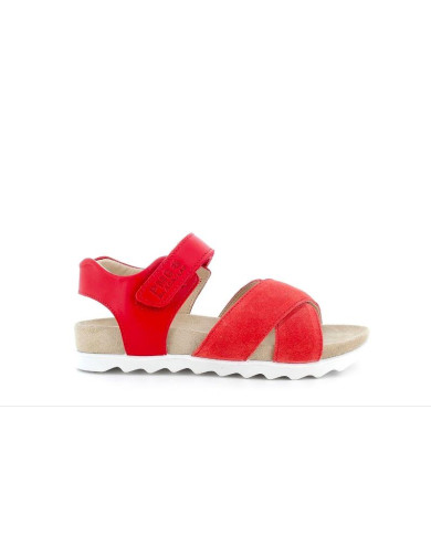 SANDALO PRIMIGI BAMBINA ROSSO 7395111