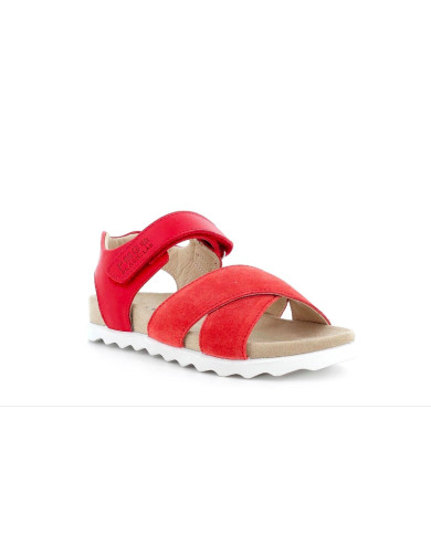 SANDALO PRIMIGI BAMBINA ROSSO 7395111