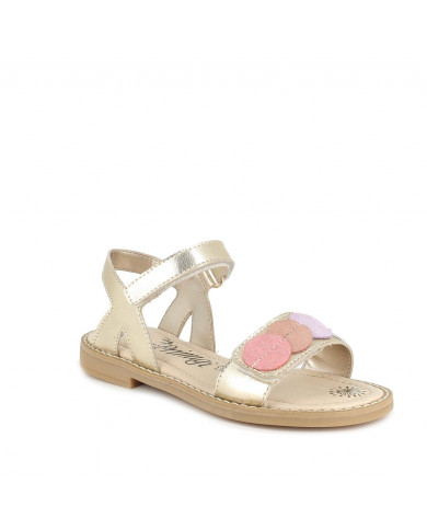 SANDALO PRIMIGI BAMBINA PLATINO 3927222 TG:30-35
